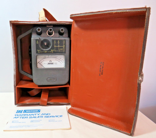 Vintage megger earth - megger,