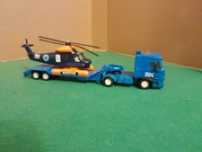 MATCHBOX SUPER KINGS K126/128 DAF SPACE CAB  TRANSPORTER K 92 HELICOPTER