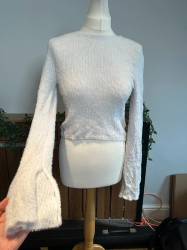 Sweater jumper fluffy s - jumper,