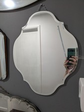 Vintage Style Beveled Edge Frameless Mirror From Sainsbury's