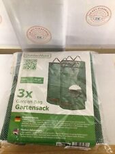 GardenMate pack of 3 large 120L garden waste bags (H76 cm, D45 cm)