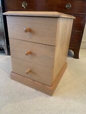 MFI Light Oak Bedside Cabinet