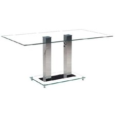 Jet large clear - large, glass