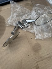 Classic Car Chrome Tex Door Or Wing Mirrors Ford Zephyr Anglia Morris Minor Mini