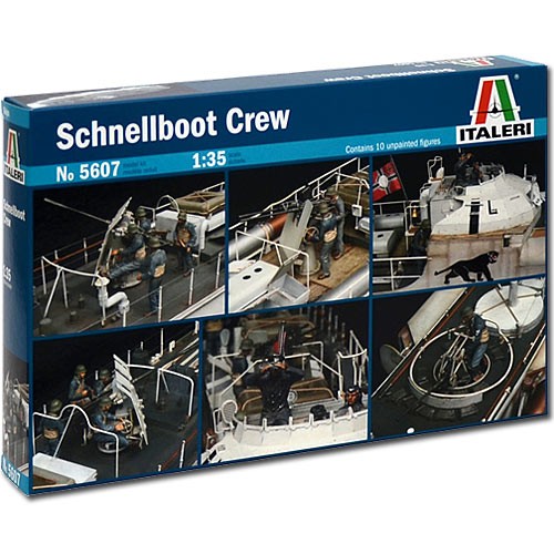 Italeri schnellboot crew 5607 - schnellboot,