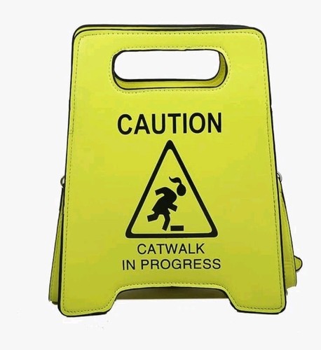 Caution catwalk progress - caution,
