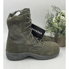 Converse Rapid Response Military Sage Green Stealth Boot Comp Toe 8” M4/W6 NEW