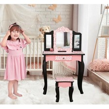 Kids Vanity Wooden Makeup