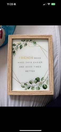 Small quote photo frame - photo, wall