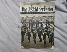 Das Das Gesicht der Partei: NSDAP Paper magazine circa 1938 WW2