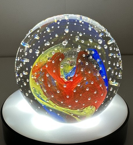 Paperweight caithness festival - paperweight,