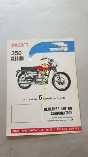 1966 ducati 350 sebring - 1966,