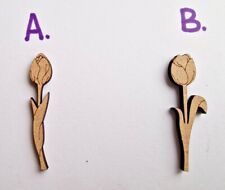 Tulip Shaped Laser cut MDF