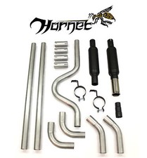 Hornet Adaptable Exhaust Kit - 2.25" Bore with 2.5" Stainless Steel Tailpipe
