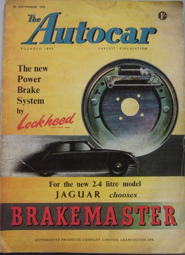 Autocar magazine 1955 - autocar, 30/9/1955