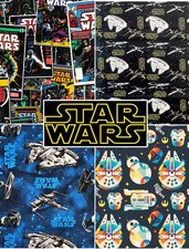 Star Wars Cotton Fabric Comic