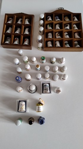 Thimbles job lot over - thimbles,