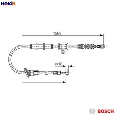 CABLE PULL PARKING BRAKE 1 987