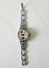 Vintage 1930s Walt Disney MICKEY MOUSE Ingersoll wrist watch