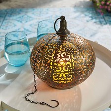 Battery LED Morrocan Lantern