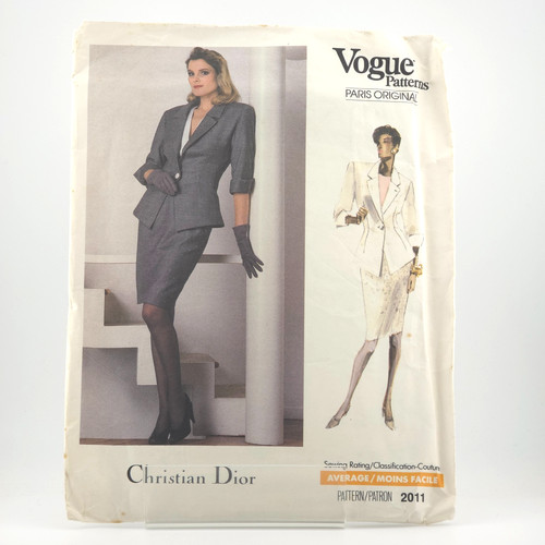 Vogue 2011 dior pattern size - 2011,