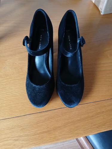New look velvet shoes - velvet, size