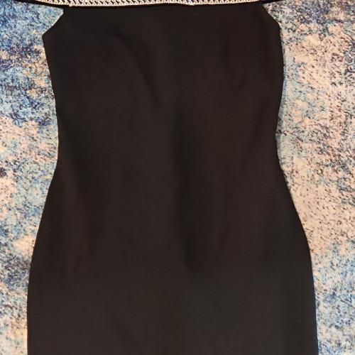 Quiz black bodycon - black,