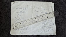 Reg Kray Handwritten Note From