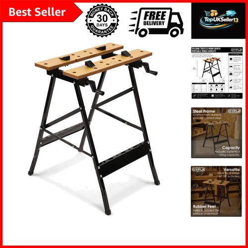 Folding work bench 100kg - folding,
