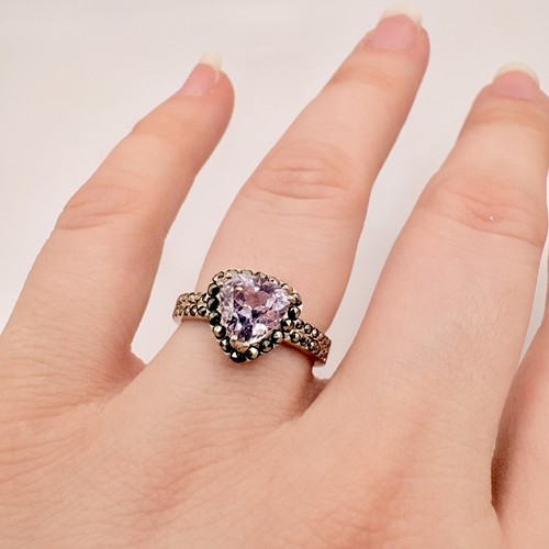 Silver morganite style - morganite, &