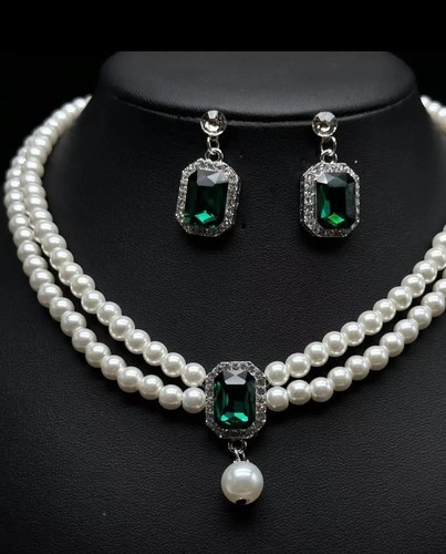 Beautiful earring and - earring, necklace