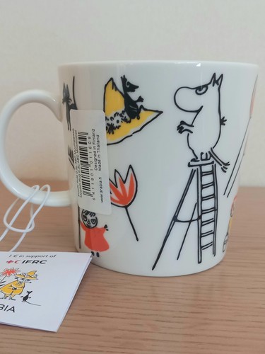 Moomin mug arabia finland x - arabia,
