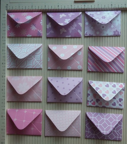 Mini envelopes 7cm 5cm - mini, x