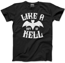 Like a Bat Out of Hell Mens Unisex T-Shirt Rock merchandise fan gift present