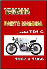 YAMAHA Parts Manual TD1 C 1967