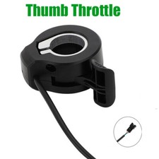 Thumb Finger Trigger Throttle Left Right Electric Bike Ebike Scooter UK Stock