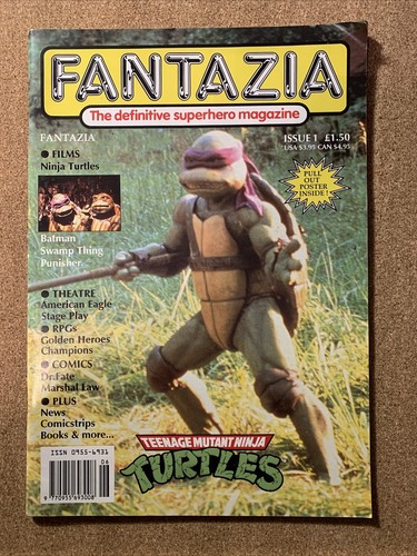 Fantazia magazine uk - uk, 1990