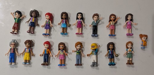 Lego friends mini figures - friends,