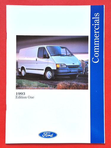 1993 ford commercials - ford, brochure