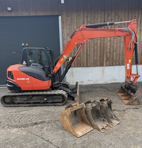 Kubota kx080 digger - kubota,