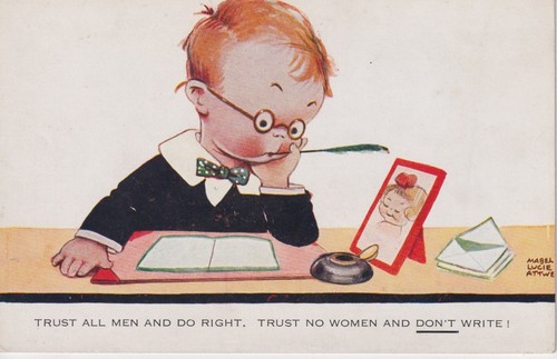 Postcard mabel lucie - postcard,