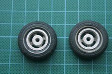 Vintage 1/24 scale slot racing car wheels and tyres tires Cox Monogram Revell