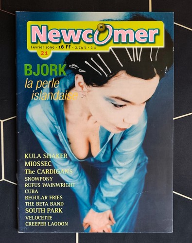 Björk newcomer magazine - björk,
