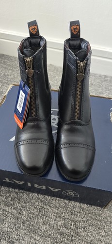 Ariat kids black - black, leather
