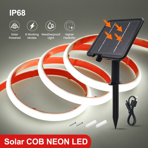 24v solar powered cob led - powered,