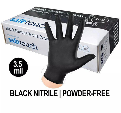 Black nitrile powder - black,