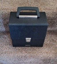 Black 7"Single Records Case With 20 X EP's 1960's All Listed Excellent Condition