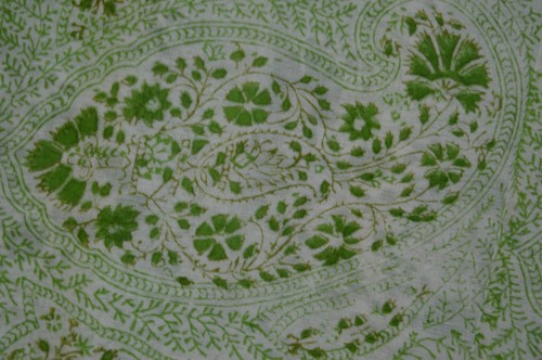 Hand block print fabric - block,
