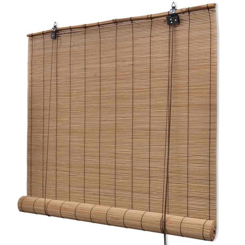 Roller blind bamboo - bamboo, home