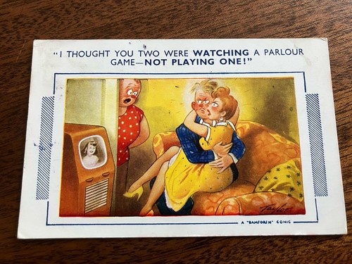 Bamforth comic postcard - bamforth,